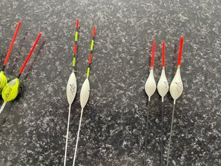 Flotadores pesca coup , plomos y kit Pulla Bung