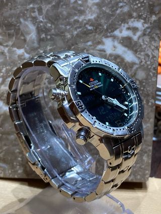 Citizen Promaster Worldtimer 1990s Esmeralda