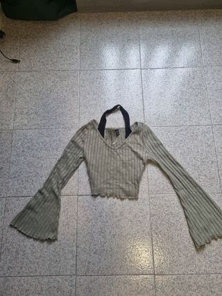 Camiseta Shein manga acampanada Talla XS