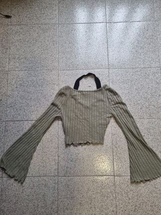 Camiseta Shein manga acampanada Talla XS