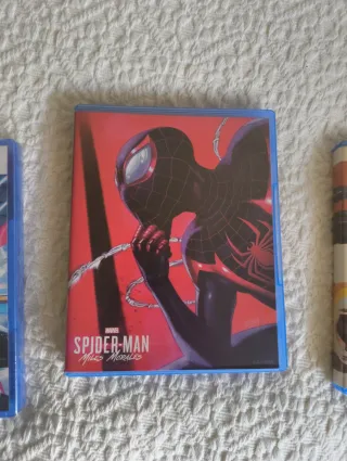 3 Juegos PS5: Spiderman Miles Morales + 2 Más