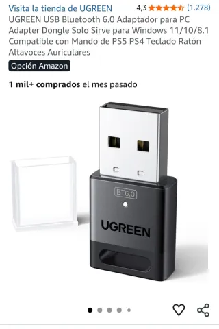 Adattatore USB Bluetooth 6.0 UGREEN