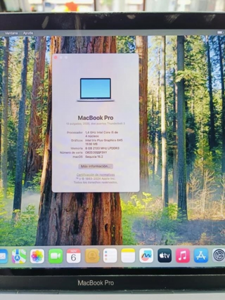 MacBook Pro Gris 256GB 8GB RAM i5