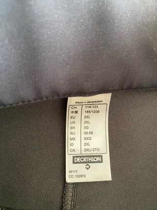 Chaleco Quechua Negro