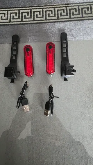 Luces LED Rojas para Bicicleta (2 unidades)