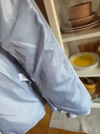 Parka Stradivarius Azul Talla L