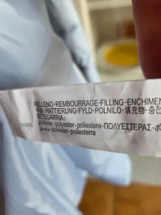 Parka Stradivarius Azul Talla L