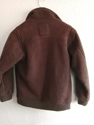 Abrigo niño Quiksilver marrón ante