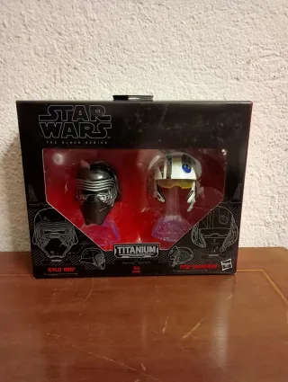 Star Wars The Black Series Kylo Ren Poe Dameron