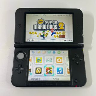 Nintendo 3DS XL Blu con caricatore