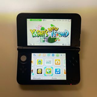 Nintendo 3DS XL Blu con caricatore