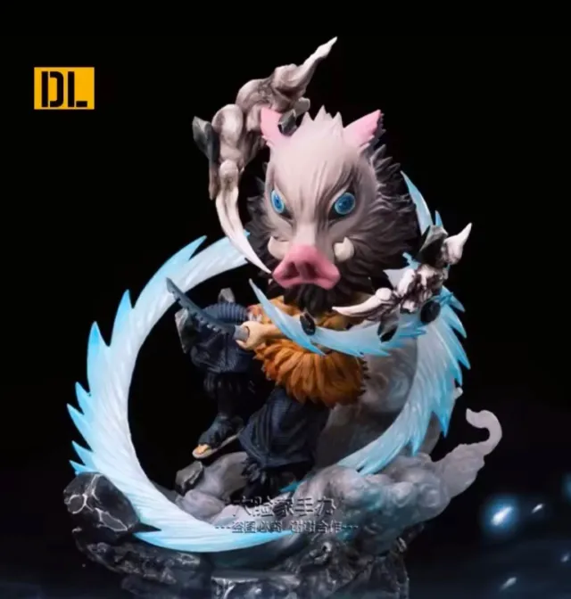 Figura Anime Kimetsu no Yaiba DL, cabeza intercamb