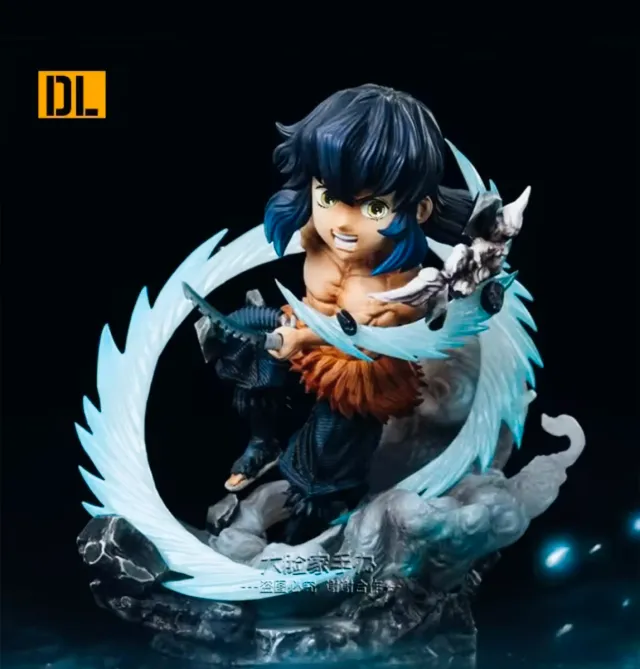 Figura Anime Kimetsu no Yaiba DL, cabeza intercamb