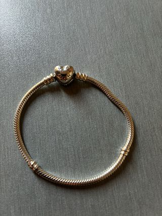 Pulsera Pandora Corazón Plata