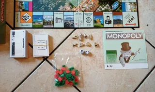 Monopoly Lugano gioco Hasbro pari al nuovo
