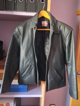 Cazadora de piel Pepe Jeans Negra