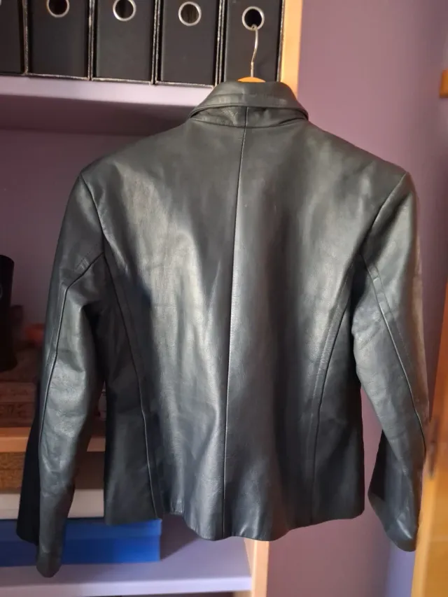 Cazadora de piel Pepe Jeans Negra