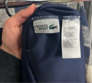 Lacoste Sport Polo Azul y Amarillo