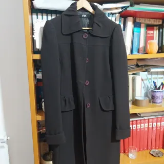 Cappotto donna marrone testa di moro