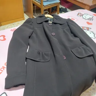 Cappotto donna marrone testa di moro