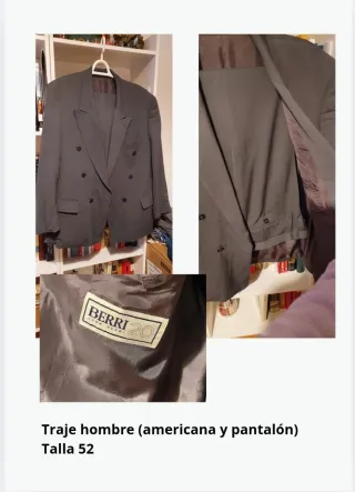 Traje de hombre BERRI Talla 52