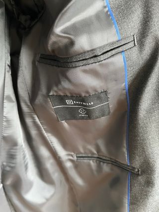 Americana gris oscuro hombre S 46