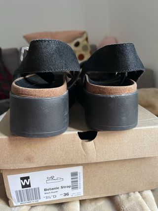 Sandalias Clarks Negras Talla 36