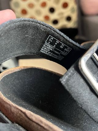 Sandalias Clarks Negras Talla 36