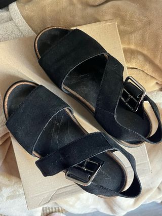 Sandalias Clarks Negras Talla 36