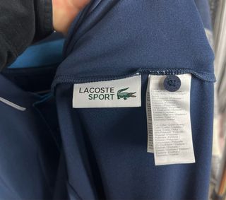 Camiseta Polo Lacoste Sport Azul