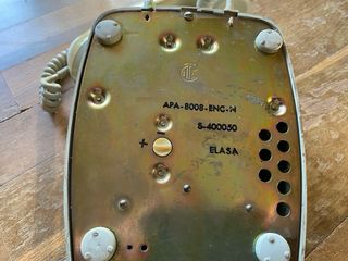 Teléfono antiguo Telefonica beige