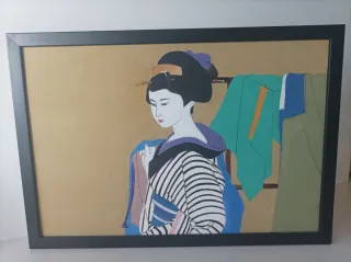 Quadri ad olio Geisha