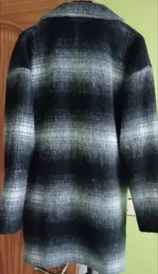 Abrigo lana degradado