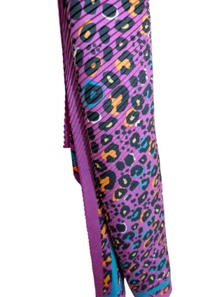 Foulard leggero fantasia animalier