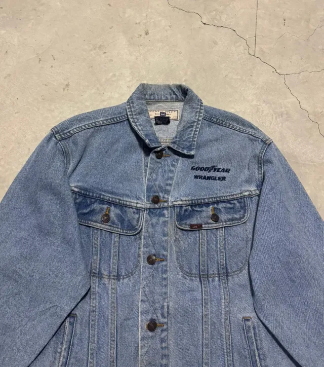 Lee Giacca Denim Vintage Goodyear Wrangler