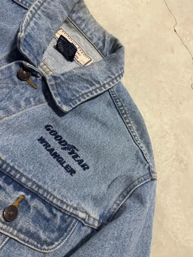 Lee Giacca Denim Vintage Goodyear Wrangler
