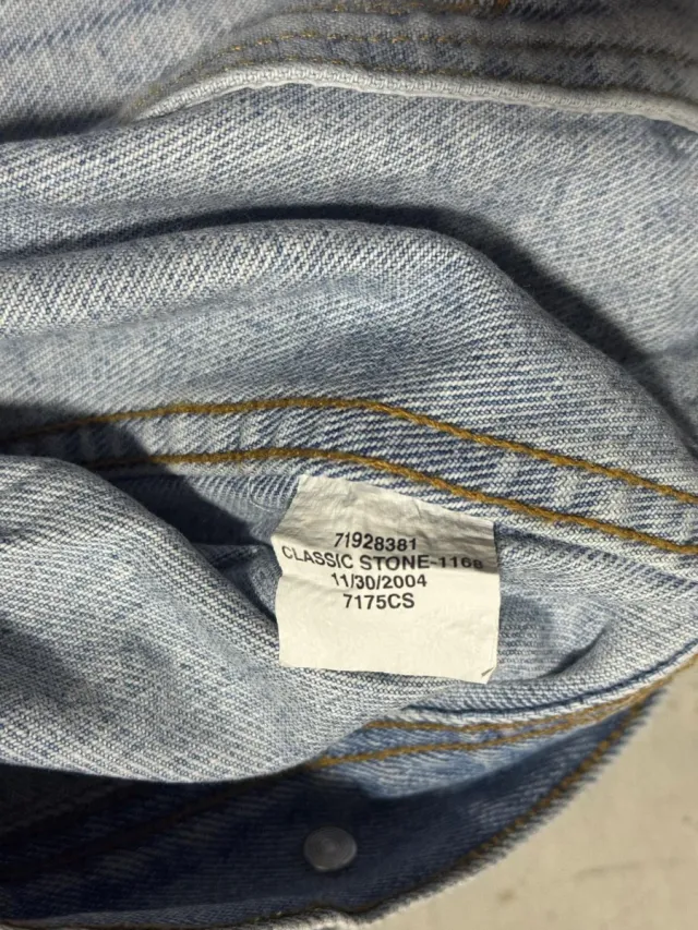 Lee Giacca Denim Vintage Goodyear Wrangler