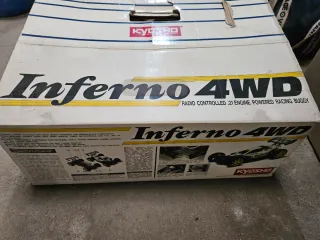 Coche RC Gasolina Kyosho Inferno 1:8