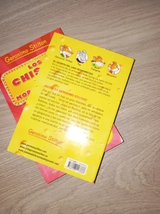 Dos libros Gerónimo Stilton