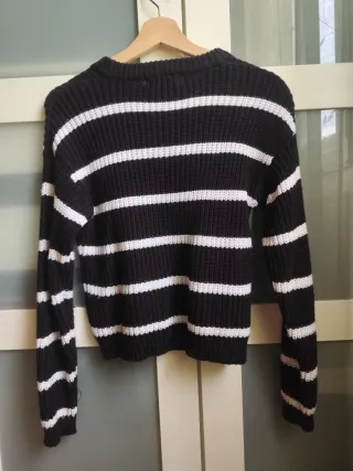 Jersey rayas negro y blanco