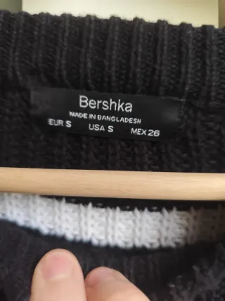 Jersey rayas negro y blanco