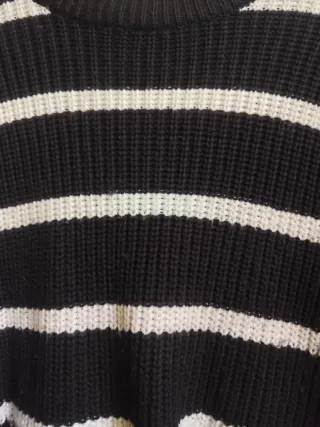 Jersey rayas negro y blanco