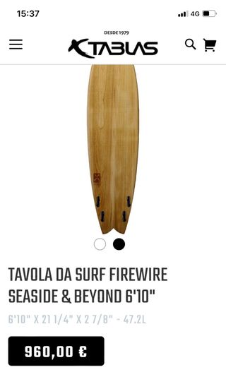 Tabla de surf Firewire Seaside & Beyond 6'10