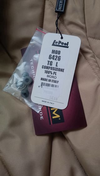 Giacca invernale LePool beige donna taglia L-Nuova