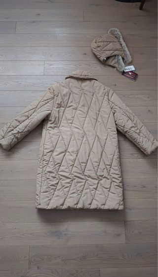 Giacca invernale LePool beige donna taglia L-Nuova