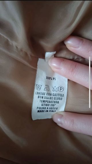 Giacca invernale LePool beige donna taglia L-Nuova