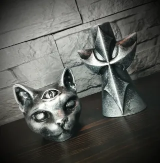 Set Esoterico Croce Gatto Terzo Occhio