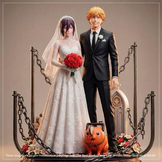 Figura Denji x Reze - Impresión 3D resina