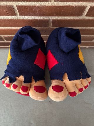 Pantuflas divertidas de pies de monstruo, nº 40