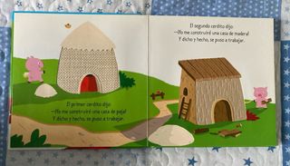 Los tres cerditos: Con texturas en el interior